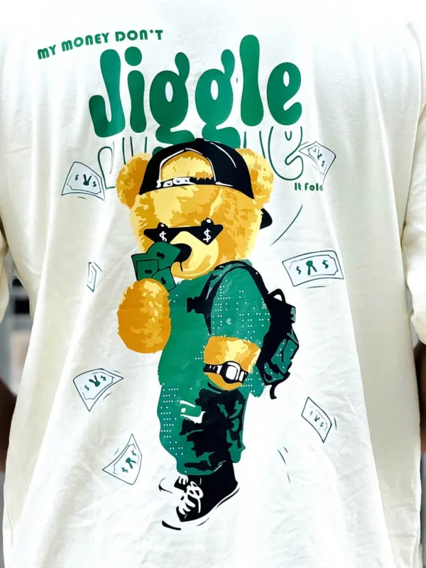 Jiggle Money Drop Shoulder T-Shirt - Image 12