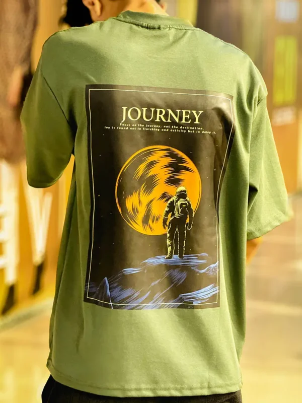 Journey Drop Shoulder T-Shirt - Image 2