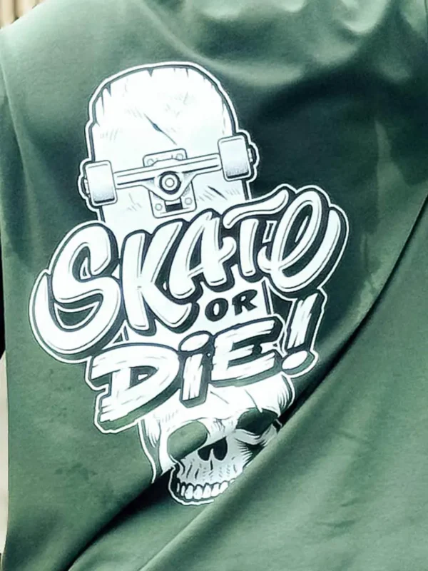 Skate Or Die Drop Shoulder T-shirt - Image 5