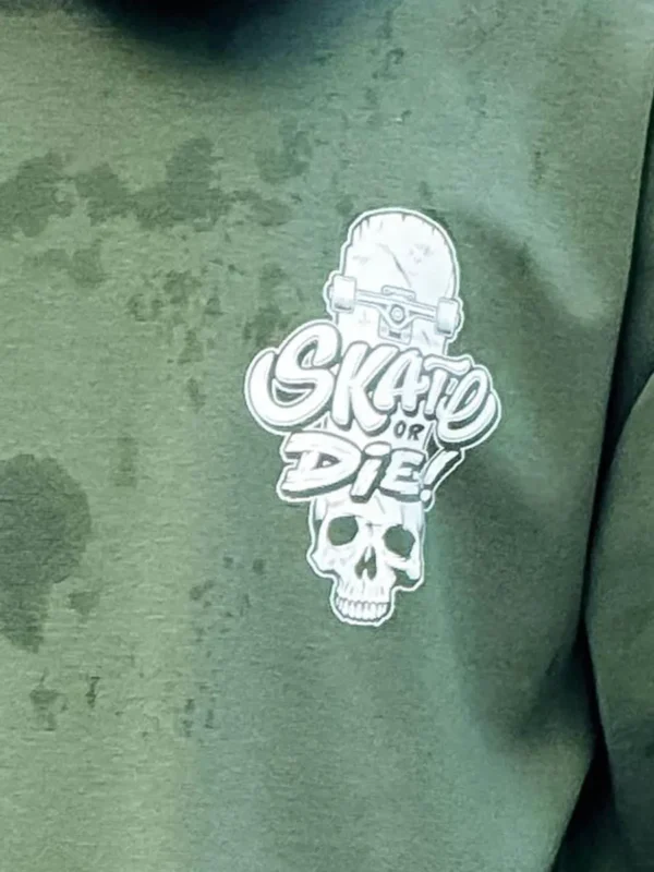 Skate Or Die Drop Shoulder T-shirt - Image 3