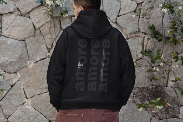 Amore DropShoulder Hoodie - Image 2