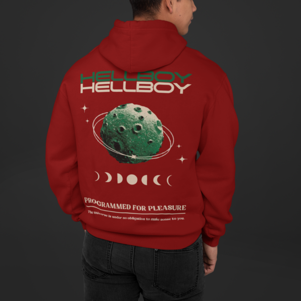 HellBoy Dropshoulder Hoodie - Image 7